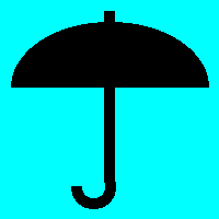 グラフィックスの例（Umbrella）