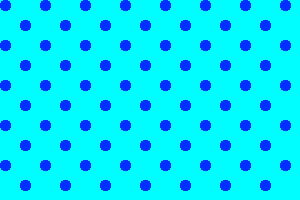 パターンの例（PolkaDots）