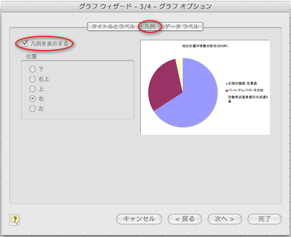 円グラフの作成（5）