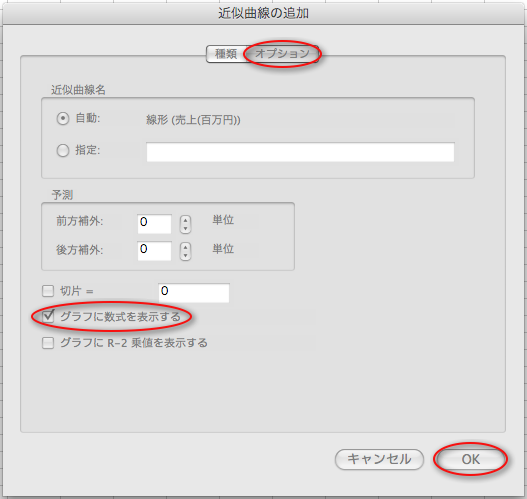 回帰直線の作成（9）