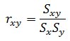相関係数の定義（1）