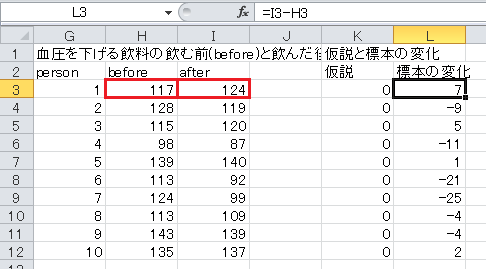 平行座標の作成（6）