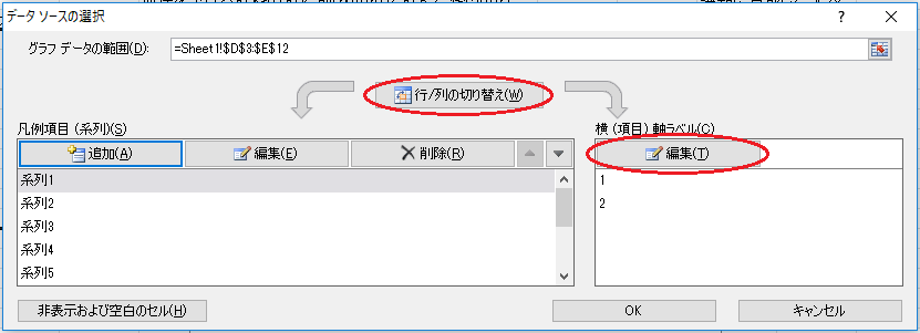 平行座標の作成（3）